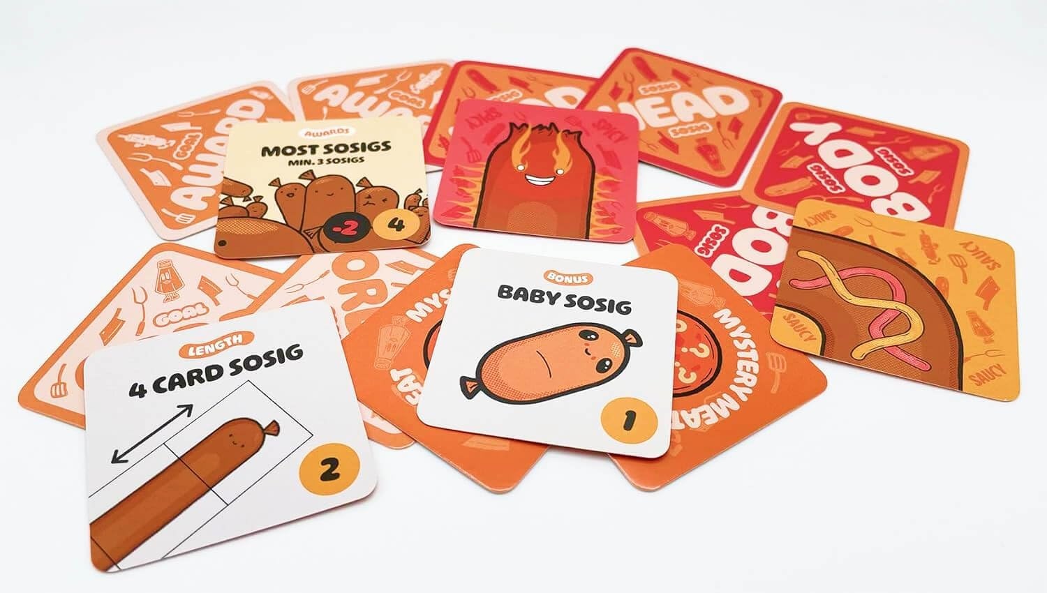 image:imageJoking Hazard Hoddog Card Game 82 Cards for Kids amp Adults Race to Build The Longest Hoddog with Fun amp Strategy Includes Ketchup Splat Cards amp RulebookSOSIG Card Game