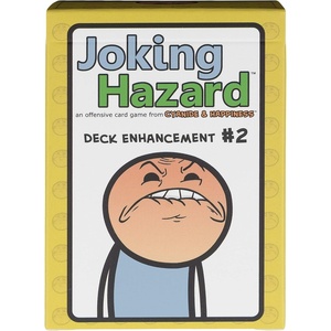 Joking Hazard by Cyanide & Happiness – 360+ Funny & Inappropriate Comic Cards, Hilarious Party Games | Includes Add-Your-Own-Words Cards(Expansion Pack 2)