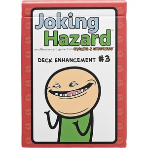 Joking Hazard by Cyanide & Happiness – 360+ Funny & Inappropriate Comic Cards, Hilarious Party Games | Includes Add-Your-Own-Words Cards(Expansion Pack 3)