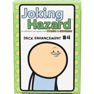 Joking Hazard by Cyanide & Happiness – 360+ Funny & Inappropriate Comic Cards, Hilarious Party Games | Includes Add-Your-Own-Words Cards(Expansion Pack 4)