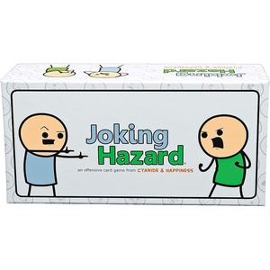 Joking Hazard by Cyanide & Happiness – 360+ Funny & Inappropriate Comic Cards, Hilarious Party Games | Includes Add-Your-Own-Words Cards(Joking Hazard Main Game)