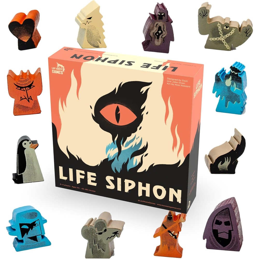 image:imageLife Siphon Strategic 24 Player Card Game Summon Creatures Defeat Left Defend Right  Fantasy Battle Game with Unique Powers  Age 12