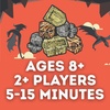 Heads Will Roll – Metal Skull Toss Dexterity Party Game for Adults & Families | Fast-Paced Skill Game for 2+ Players, Ages 8+, 5-15 Min Gameplay