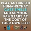 Life Siphon Strategic 2-4 Player Card Game Summon Creatures, Defeat Left, Defend Right | Fantasy Battle Game with Unique Powers | Age 12+