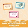 Master Dater by Cyanide & Happiness – a Mixed up Dating Party Game for 3-8 Players, Card Game for Parties